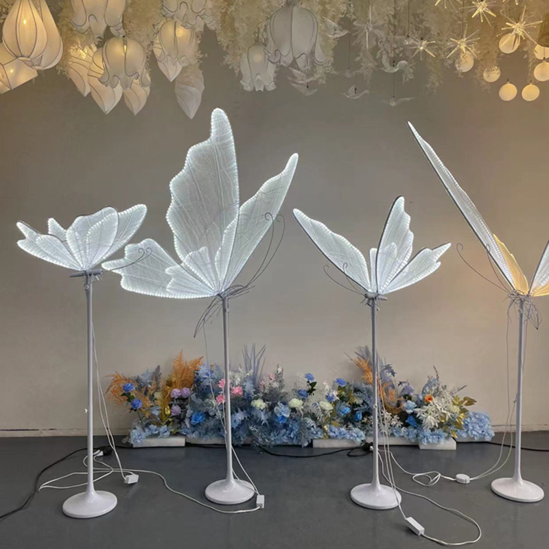 Pendant Lighting Christmas Decor - Weihnachten glühende Schmetterlings flügel Anhänger Deckende