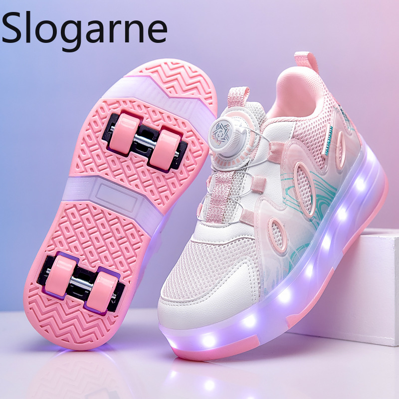 Lighting Design Decor - 2026 Neue Mesh-Rollschuhschuhe für Mädchen, Sommer-Runaway-Schuhe,