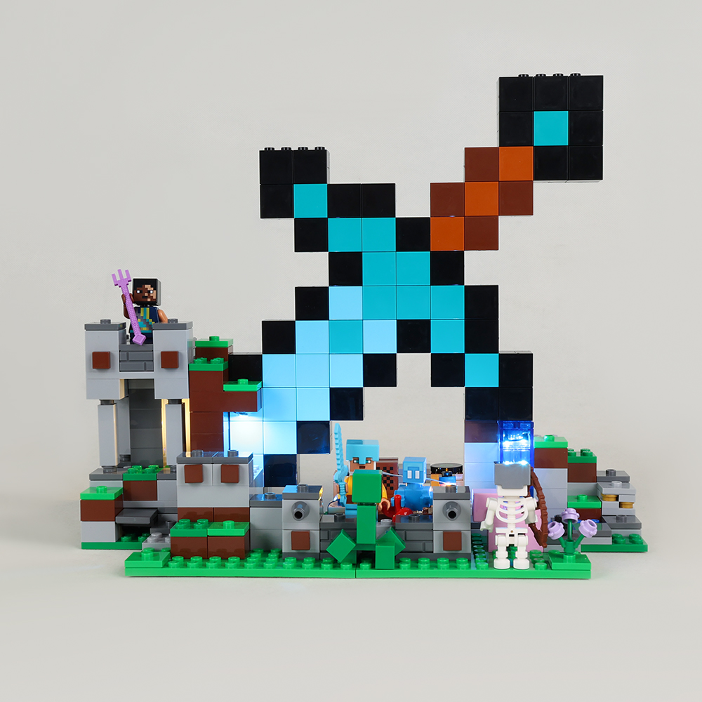 Lighting Decor Minecraft - LED-Lichtset für The Sword Outpost Minecraft