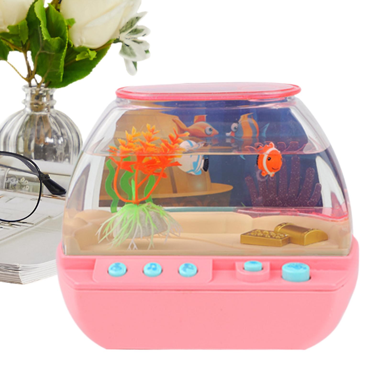 Room Lighting Bedroom Decor - Spielzeug-Aquarium als Heimdekoration mit Musik und