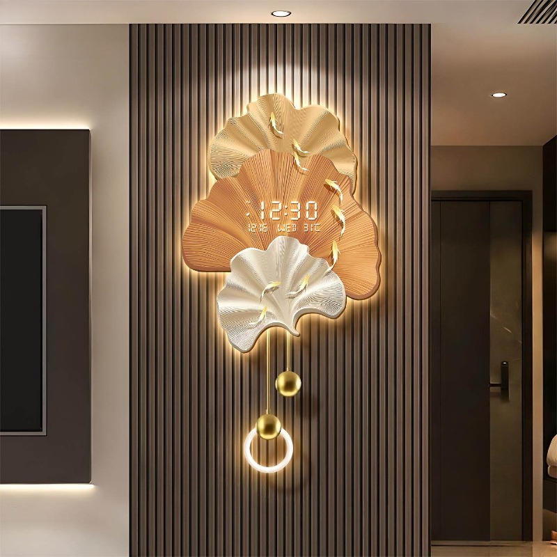 Lighting Home Decor Wall Clocks - &Night Light Modische Wanduhr, einzigartige, elegante