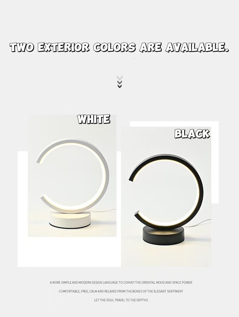 Decor Lighting Table Lamps - 20CM LED Einfache Rund Ring Tisch