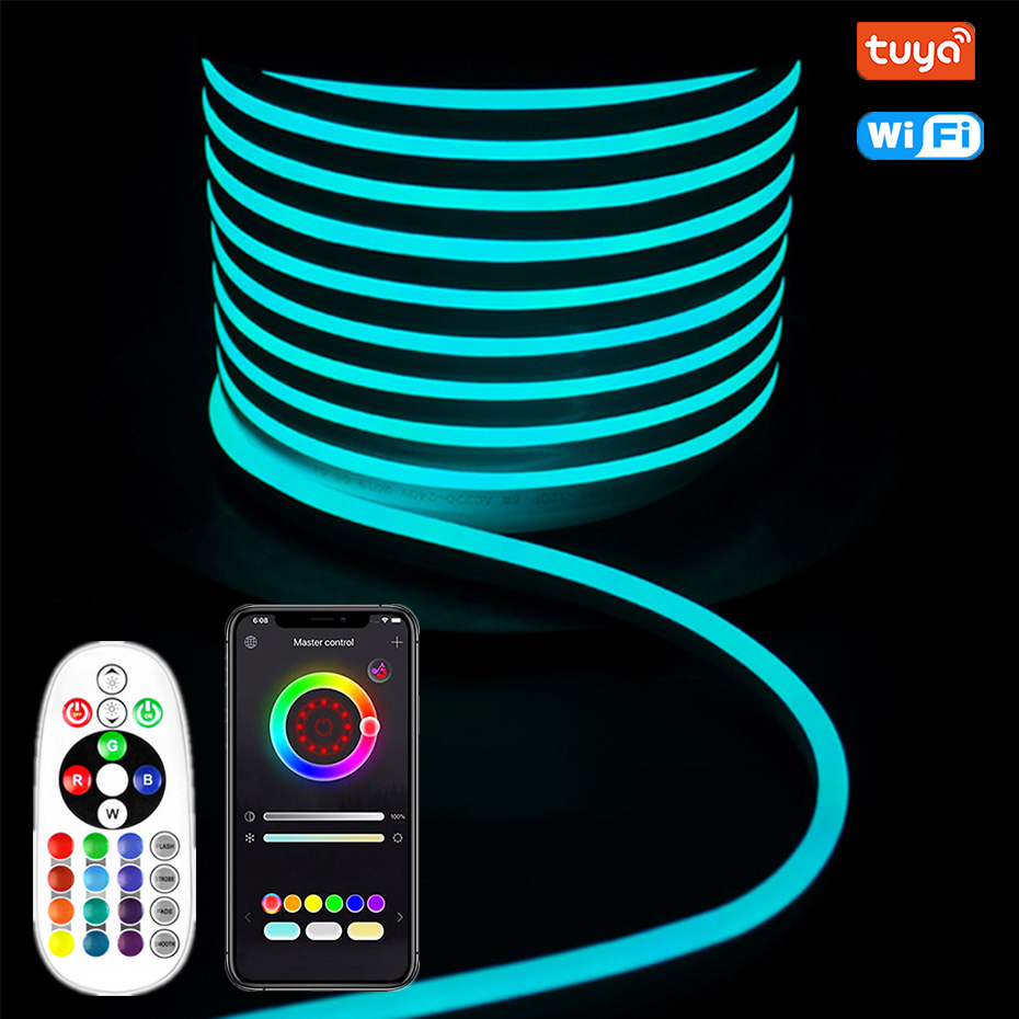 Decor Lighting Uk - Tuya WiFi, Bluetooth, Fernbedienung 220V RGB