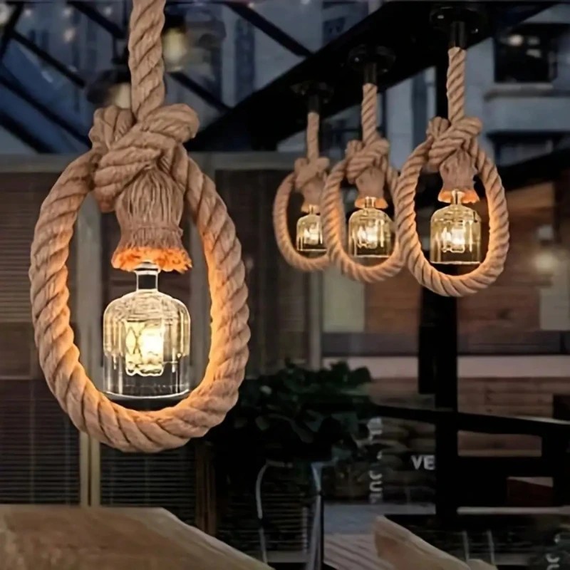Gestreifte zylindrische Glühbi – Pendant Lighting Christmas Decor Bewertung und Preis