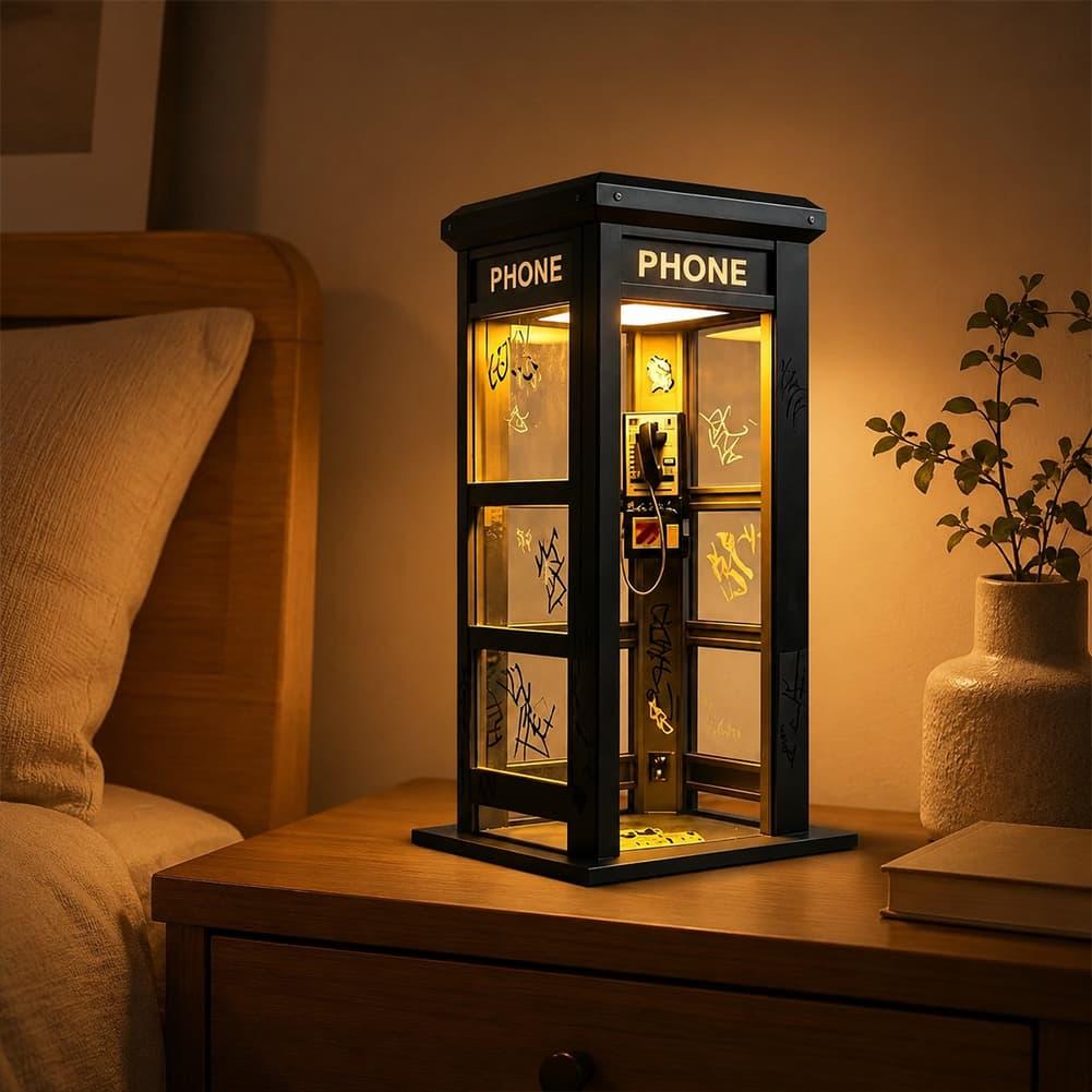 Retro Graffiti Telefonzellen-T – Decor Lighting Table Lamps Bewertung und Preis