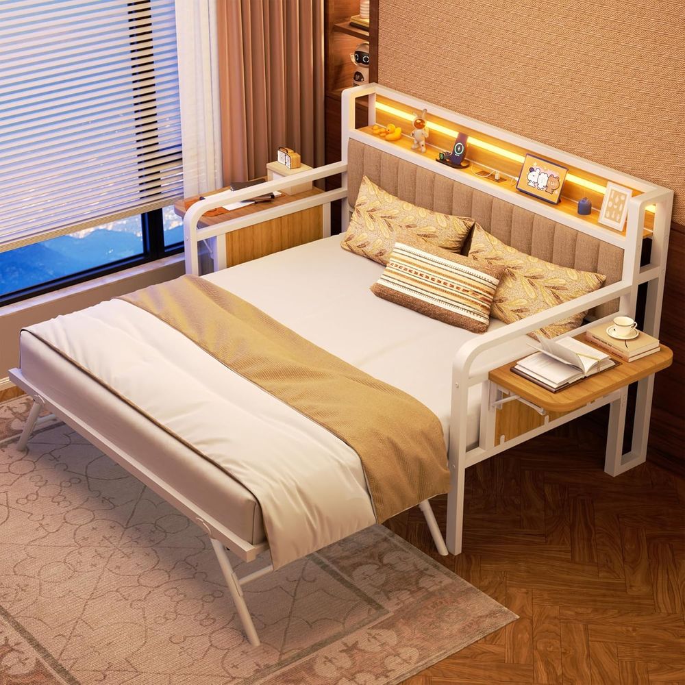 Tagesbett mit Ausziehbett und  – Furniture Lighting & Decor Magazine Bewertung und Preis