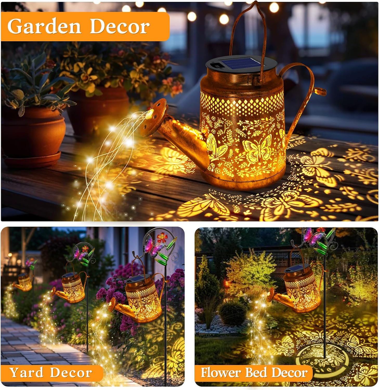 2er-Pack Große Solar-Schmetter – Decor Lighting Pack Bewertung und Preis