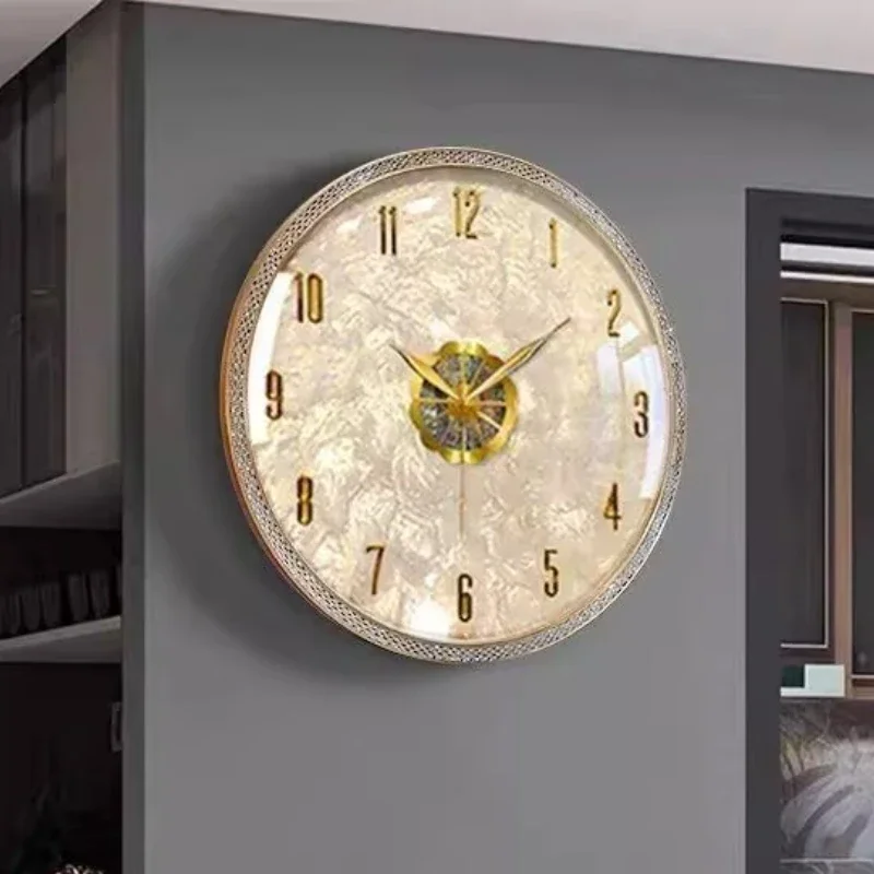 Moderne Licht Luxus Wohnzimmer – Lighting Home Decor Wall Clocks Bewertung und Preis
