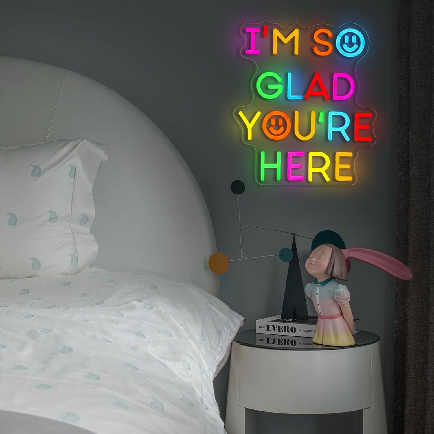    Ich Bin So Glücklich, Dass – Led Lighting Wall Decor Bewertung und Preis