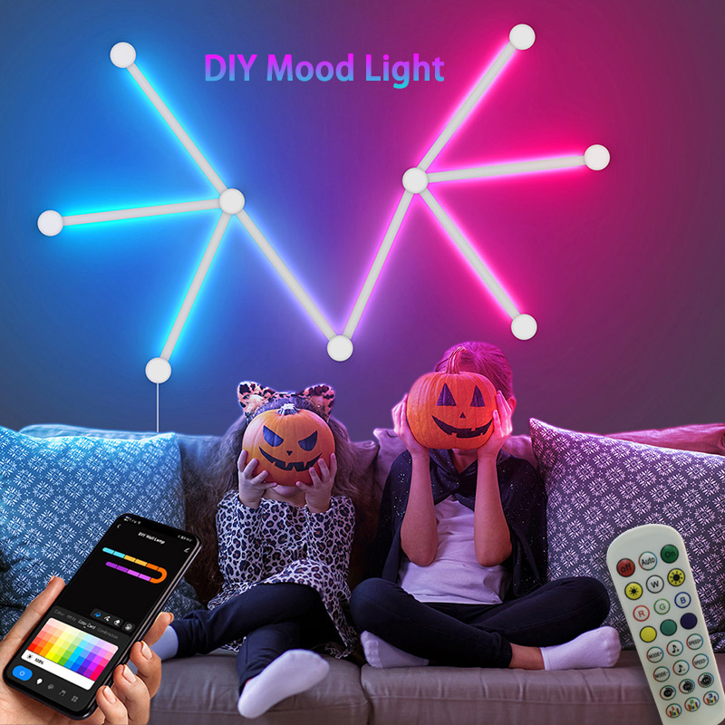 Intelligente RGB-Wandleuchte,  – Wall Decor Lighting Bewertung und Preis