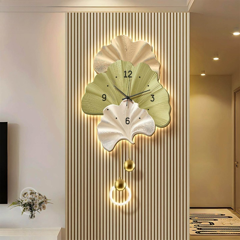 &Night Light Modische Wanduhr, – Lighting Home Decor Wall Clocks Bewertung und Preis