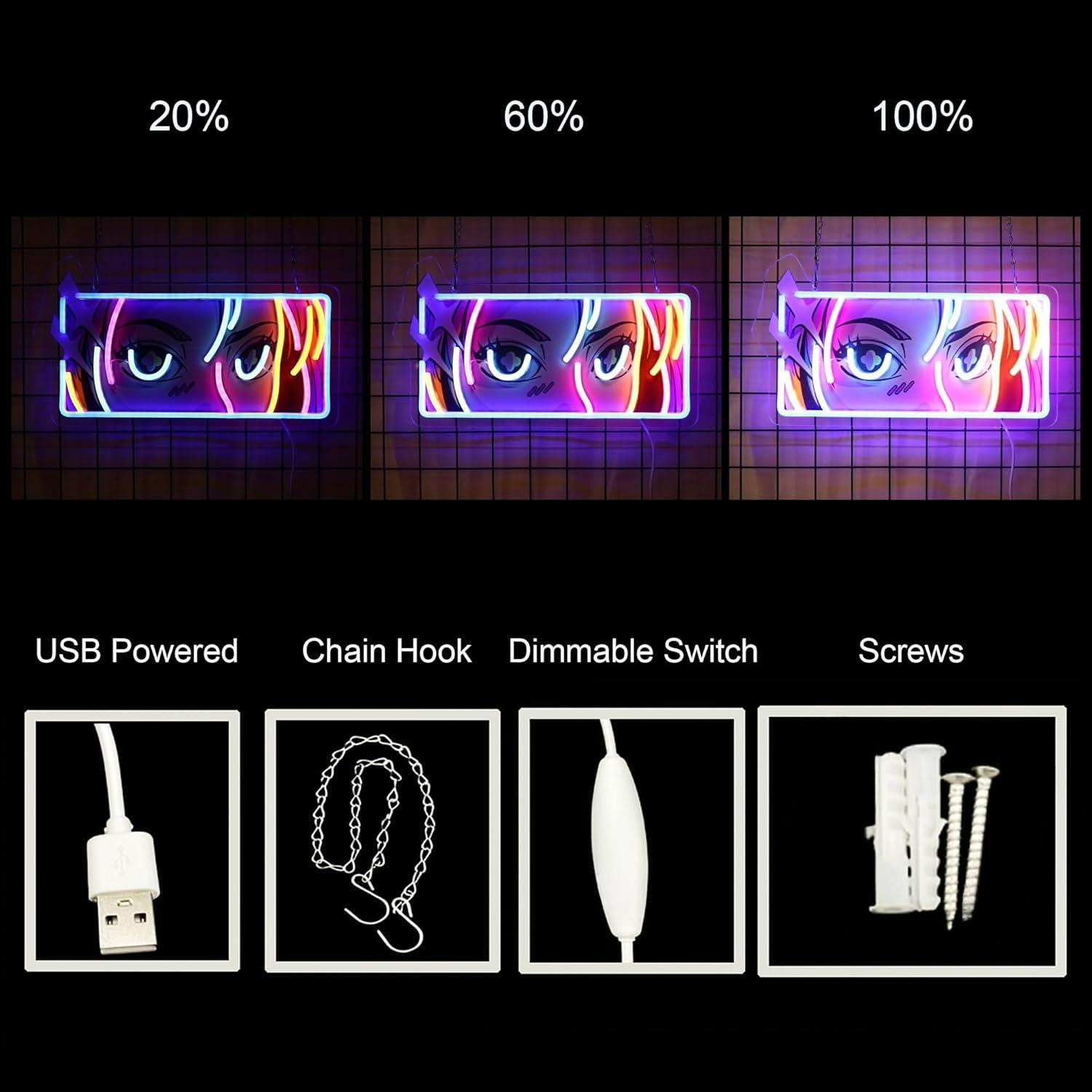 Leidenschaftliche Augen Neon-S – Led Lighting Wall Decor Bewertung und Preis