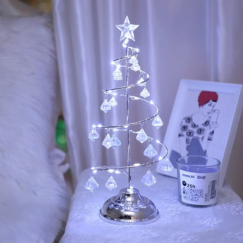 Weihnachts-LED-Kristall-Weihna – Pendant Lighting Christmas Decor Bewertung und Preis