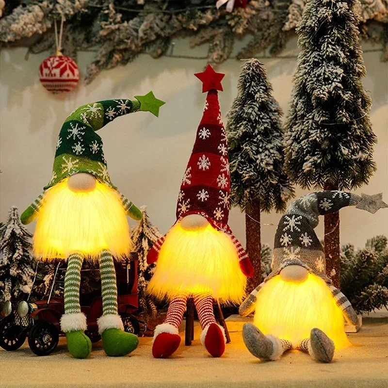 Weihnachten gesichtslose Puppe – Pendant Lighting Christmas Decor Bewertung und Preis