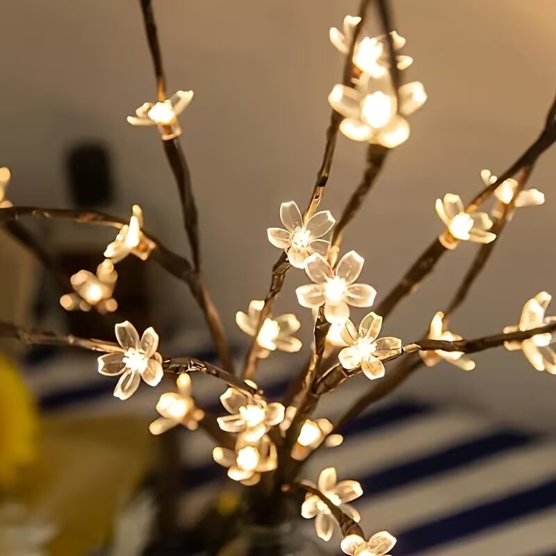 1/2 Stück 20LED Kirschblütenba – Decor Lighting Table Lamps Bewertung und Preis