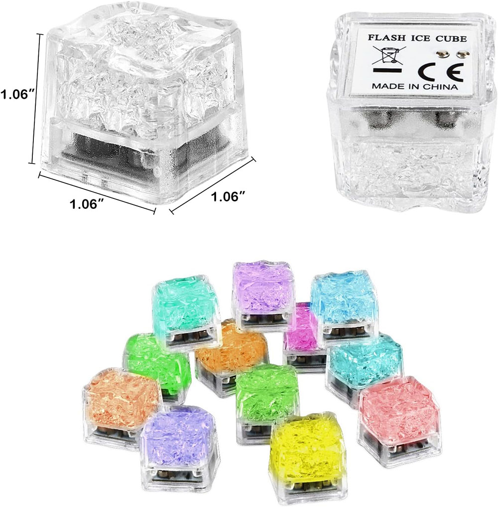 50/100 Stück LED-Eiswürfel, di – Decor Lighting Pack Bewertung und Preis