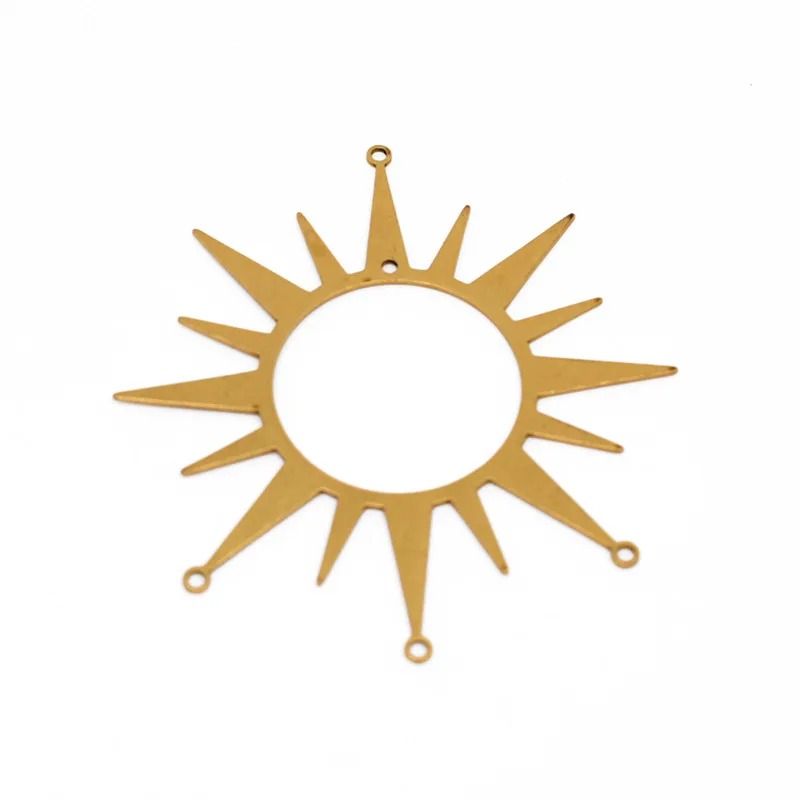 Messing unvergoldet Sonne Anhä – Pendant Lighting Christmas Decor Bewertung und Preis