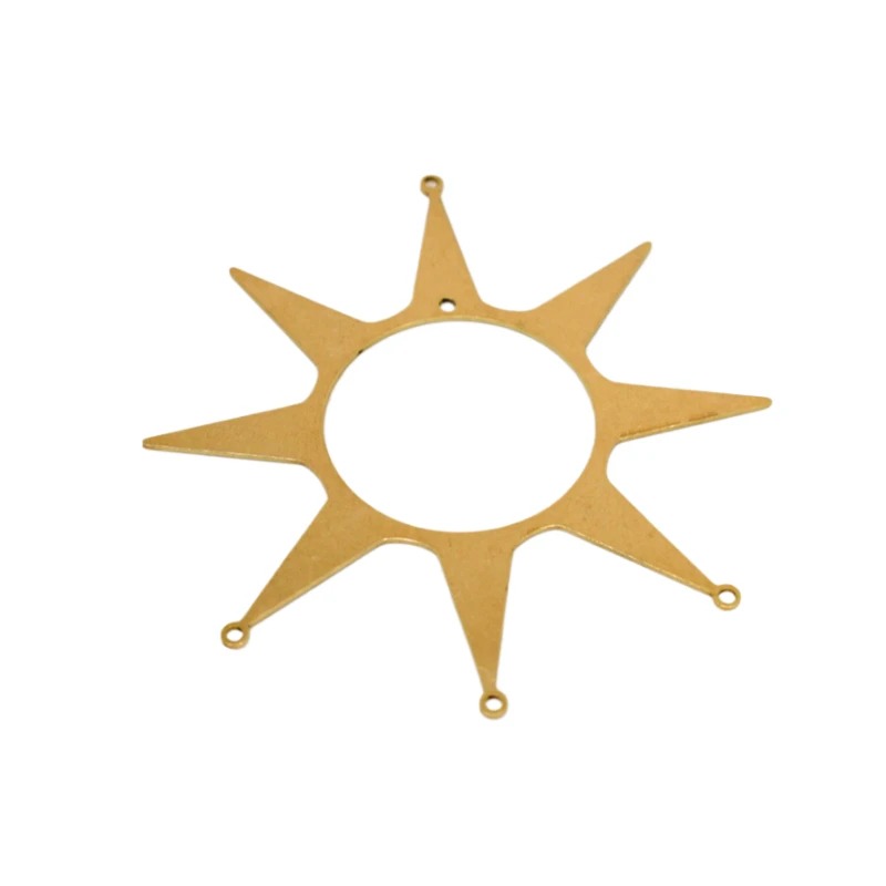 Messing unvergoldet Sonne Anhä – Pendant Lighting Christmas Decor Bewertung und Preis