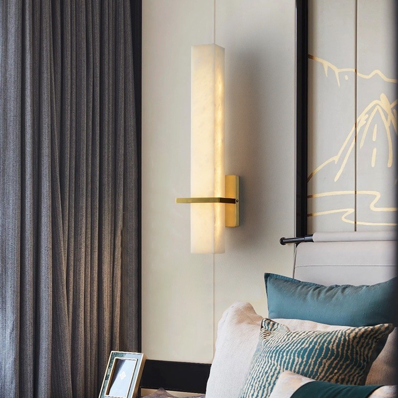 Zeitgenössische Kupfer-Marmor- – Lighting Decor For Bedroom Bewertung und Preis