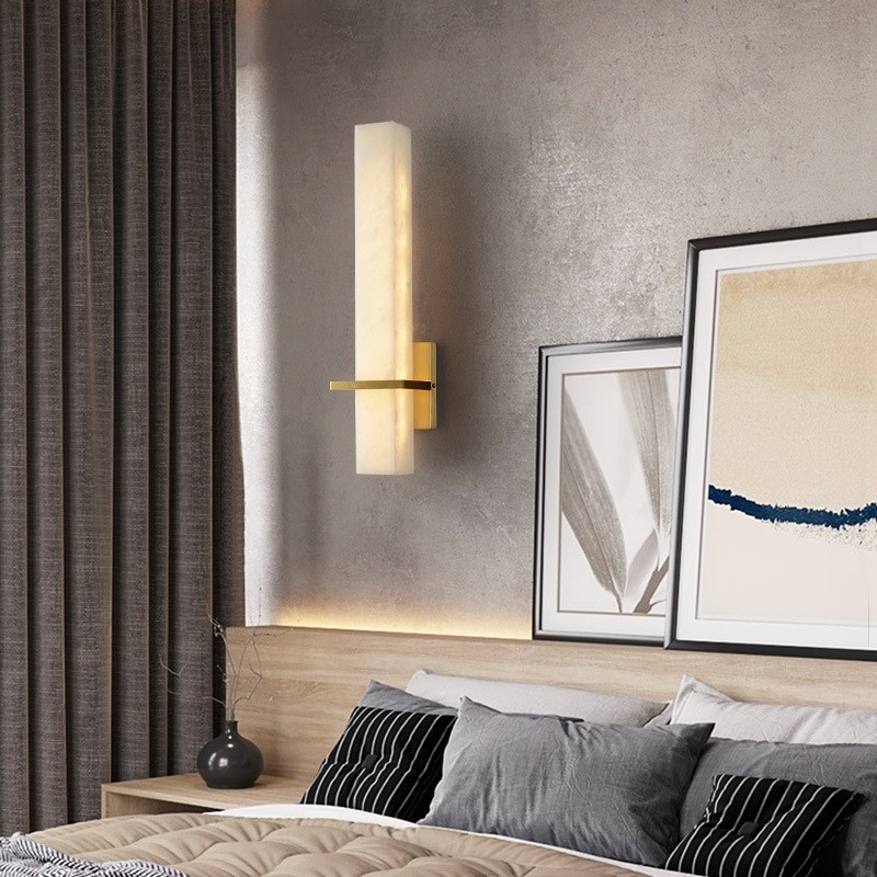 Zeitgenössische Kupfer-Marmor- – Lighting Decor For Bedroom Bewertung und Preis
