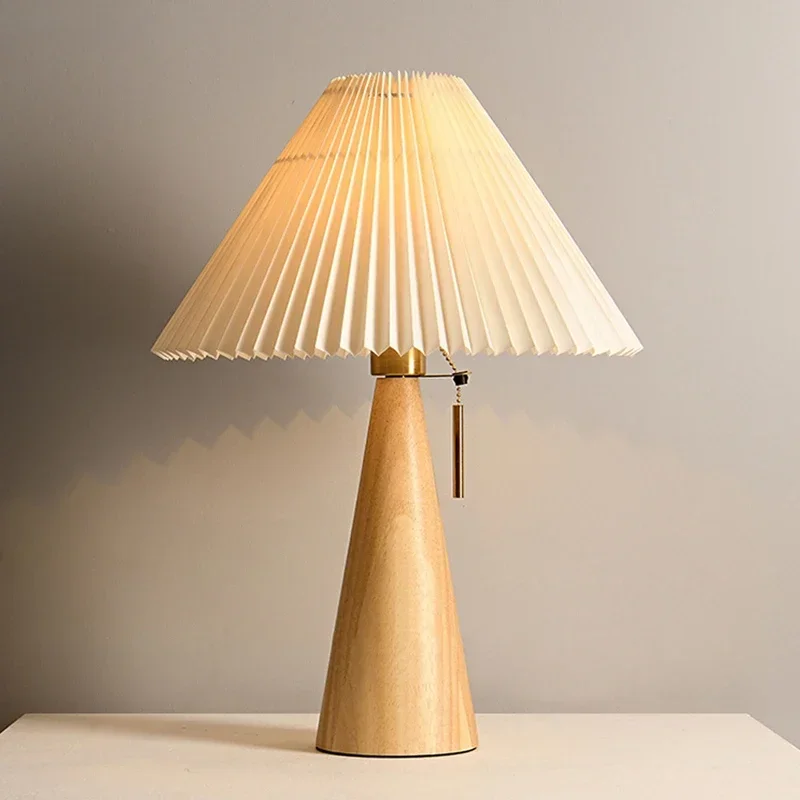 Retro-Plissee-Tischlampe, nord – Lighting Decor For Bedroom Bewertung und Preis