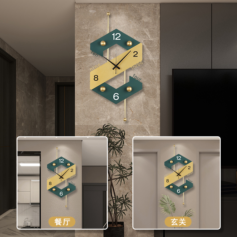 Wanduhr Wohnzimmer Home Licht  – Lighting Home Decor Wall Clocks Bewertung und Preis