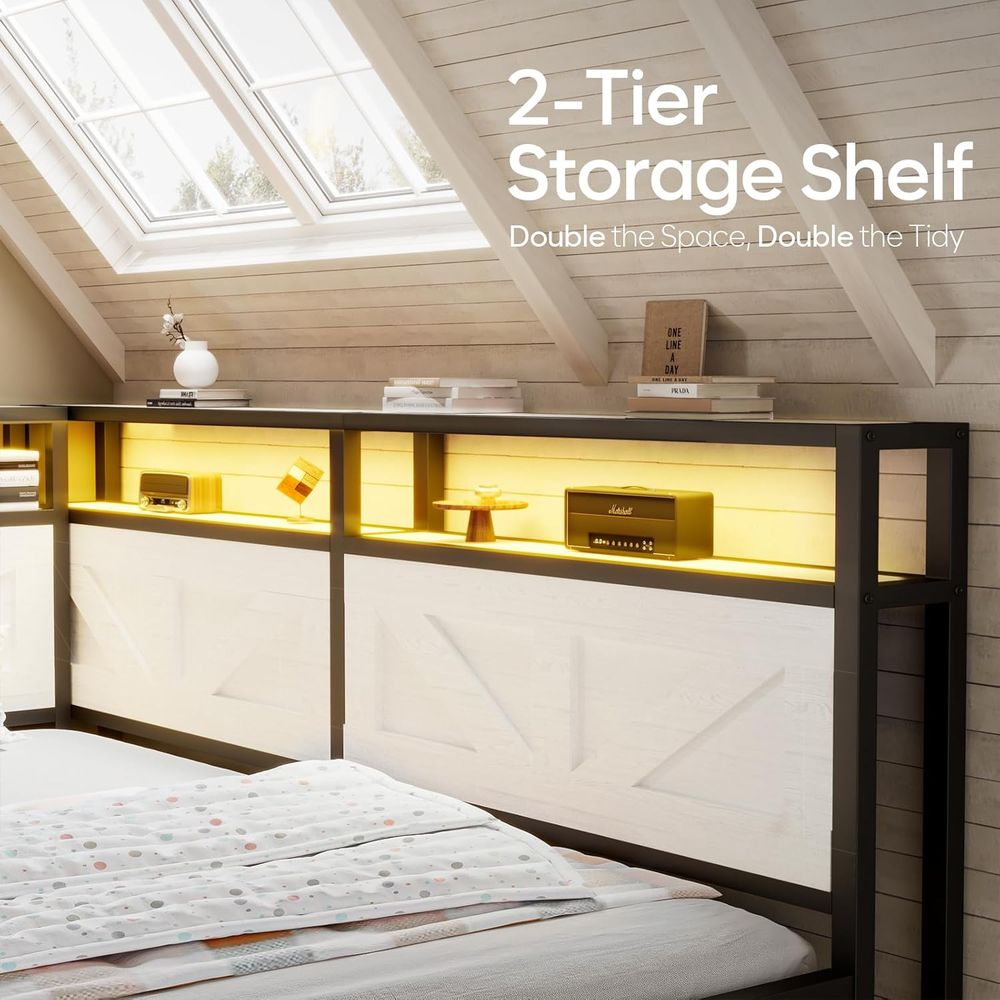CIKUNASI Queensize-Bett mit St – Furniture Lighting & Decor Magazine Bewertung und Preis