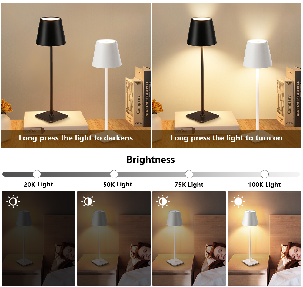 LED Wiederaufladbare Schreibti – Decor Lighting Table Lamps Bewertung und Preis