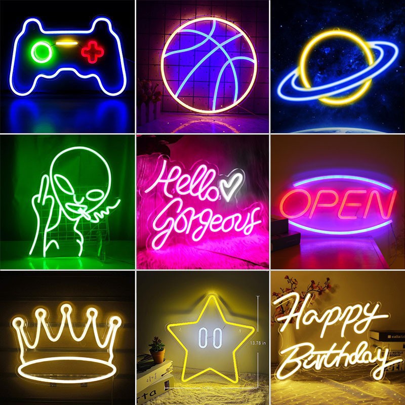 Individuelles LED-Neonschild m – Pendant Lighting Christmas Decor Bewertung und Preis